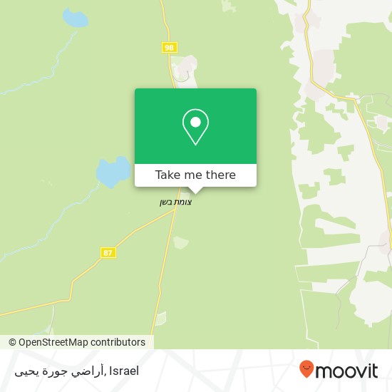 أراضي جورة يحيى map