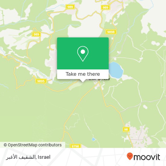 الشقيف الأغبر map