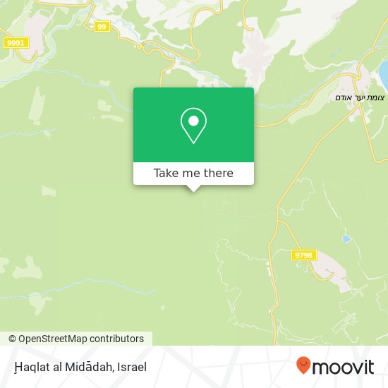 Карта Ḩaqlat al Midādah