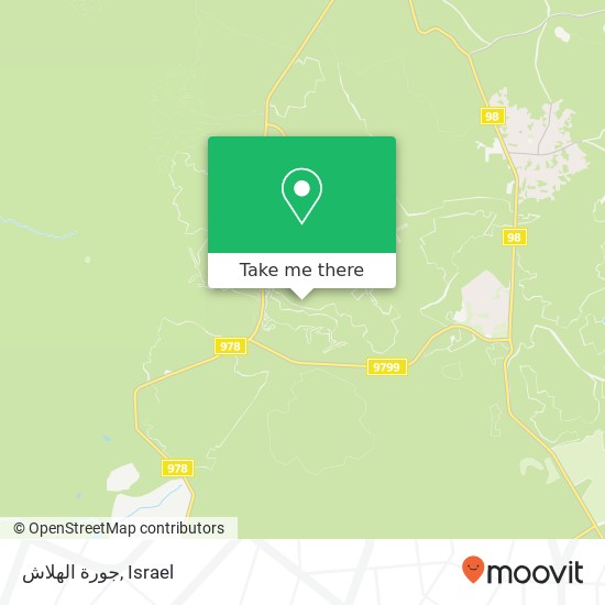 جورة الهلاش map