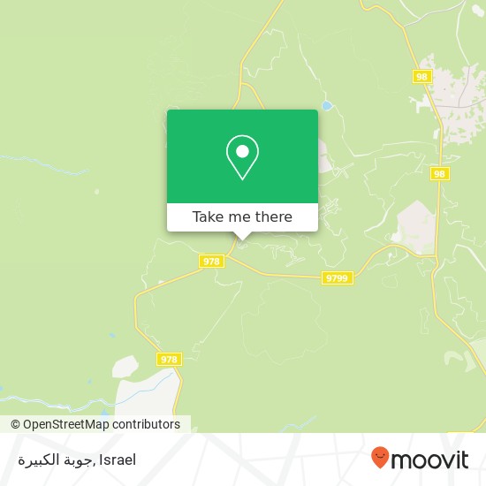 جوبة الكبيرة map