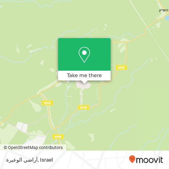 أراضي الوعيرة map