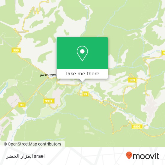 مزار الخضر map