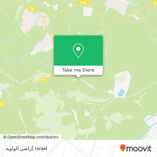 أراضي الواوية map