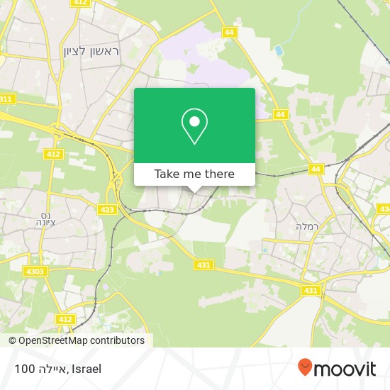 איילה 100 map