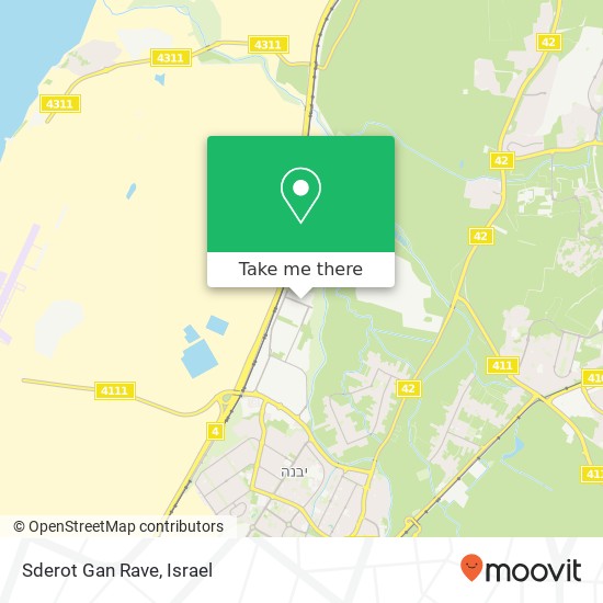 Sderot Gan Rave map