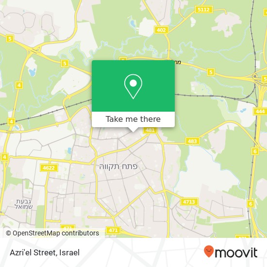 Azri'el Street map