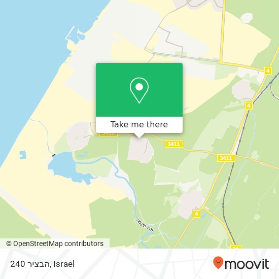 הבציר 240 map