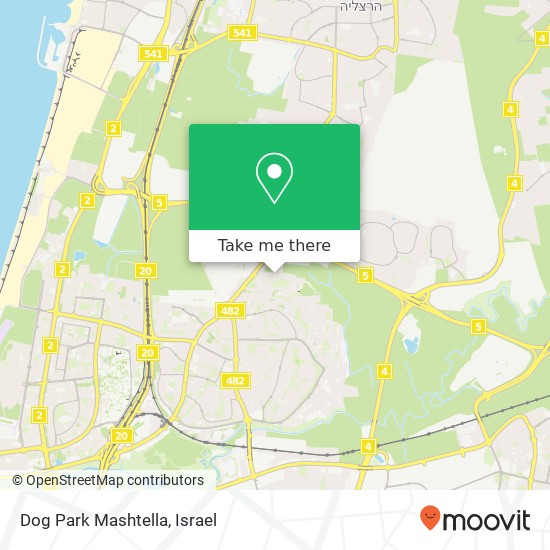 Карта Dog Park Mashtella