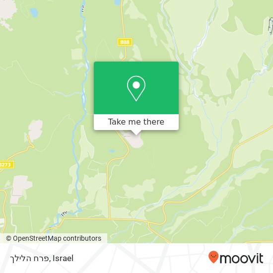 פרח הלילך map