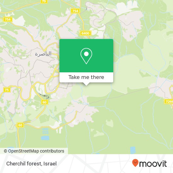 Cherchil forest map