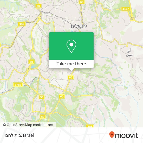 בית לחם map