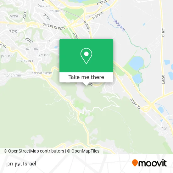 Карта עין חנן