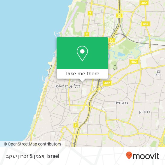 ויצמן‬ & זכרון יעקב map