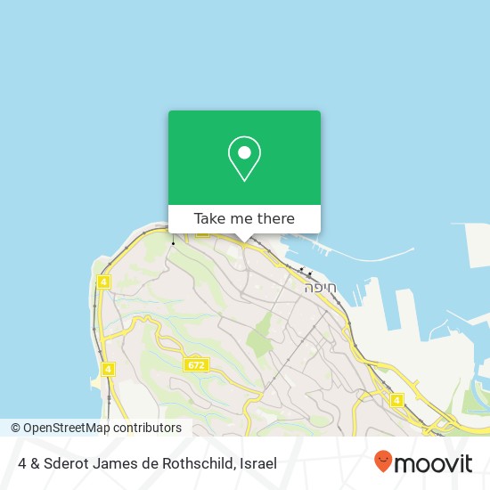Карта 4 & Sderot James de Rothschild