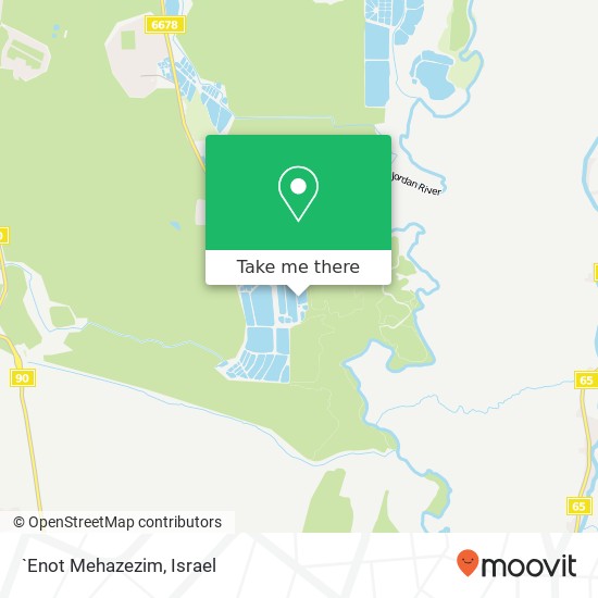 `Enot Mehazezim map