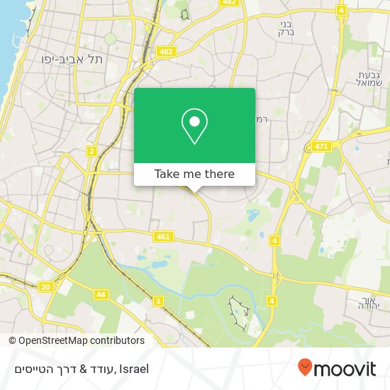 עודד & דרך הטייסים map