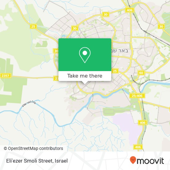 Eli'ezer Smoli Street map
