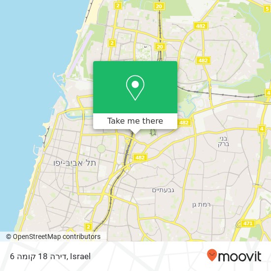 דירה 18   קומה 6 map