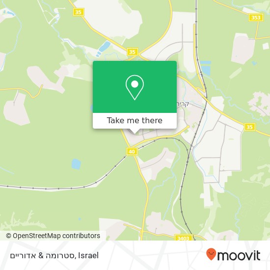 סטרומה & אדוריים map