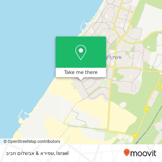 שפירא & אבשלום חביב map