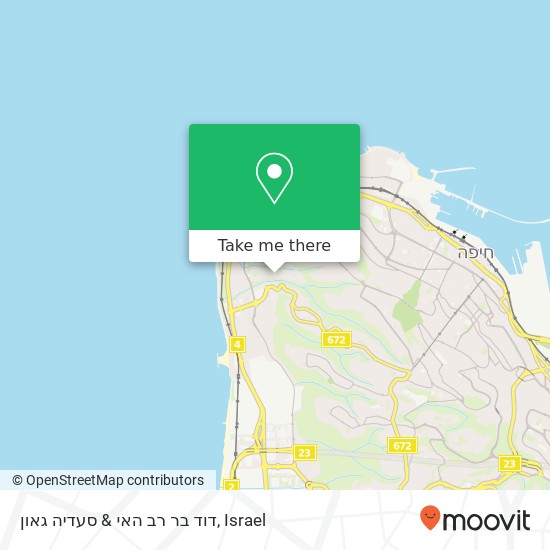 דוד בר רב האי & סעדיה גאון map