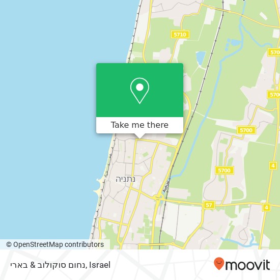 נחום סוקולוב & בארי map