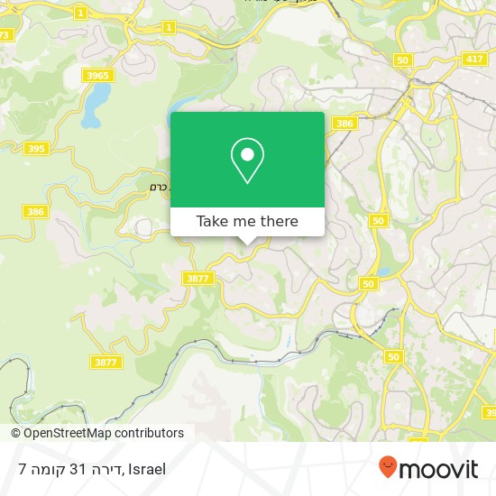 דירה 31 קומה 7 map