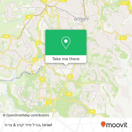 גנרל פייר קניג & צרת map