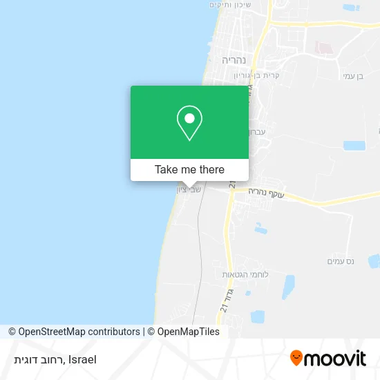 Карта רחוב דוגית