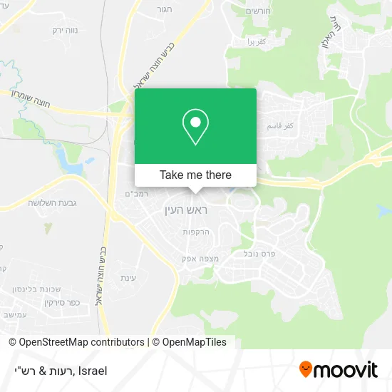 Карта רעות & רש"י