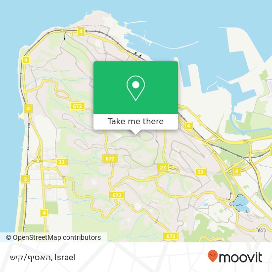 האסיף/קיש map