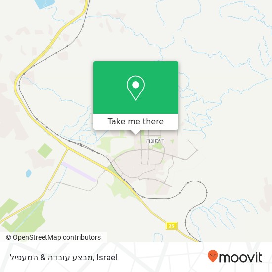 מבצע עובדה & המעפיל map