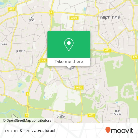 מיכאל וולך & דוד רמז map