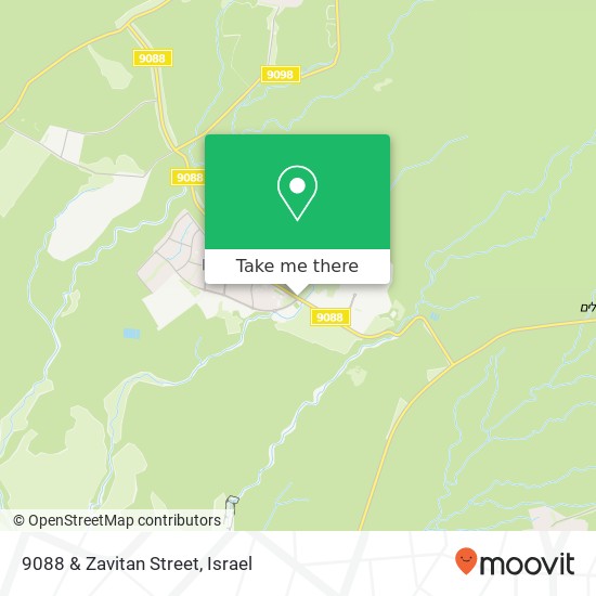 9088 & Zavitan Street map