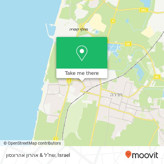 שח"ל & אהרון אהרונסון map