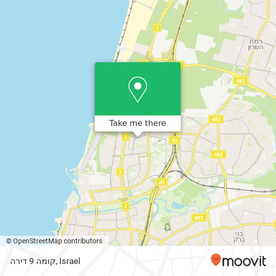 קומה 9 דירה map