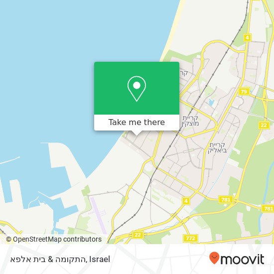 התקומה & בית אלפא map