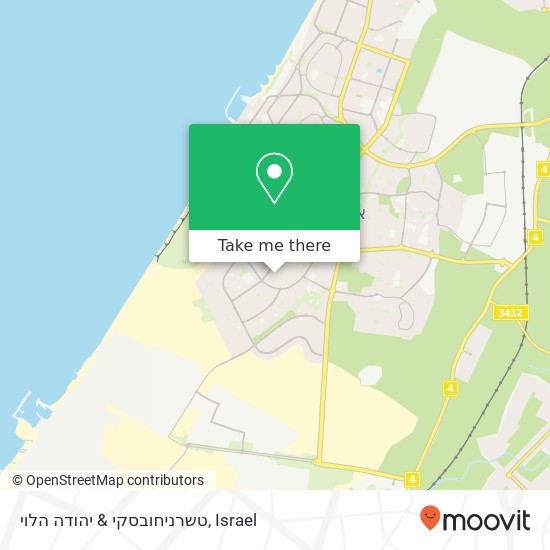Карта טשרניחובסקי & יהודה הלוי