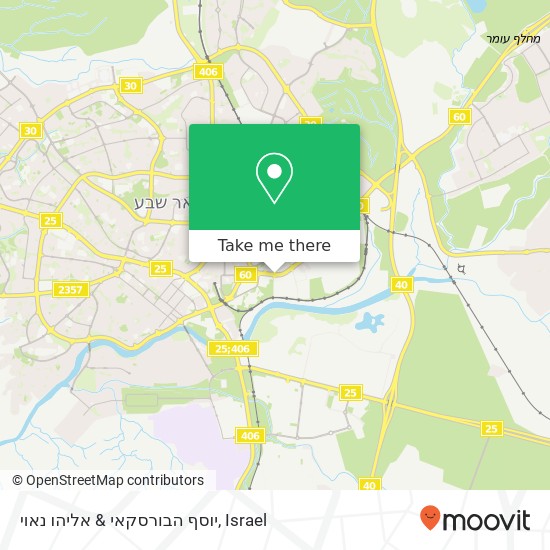 יוסף הבורסקאי & אליהו נאוי map