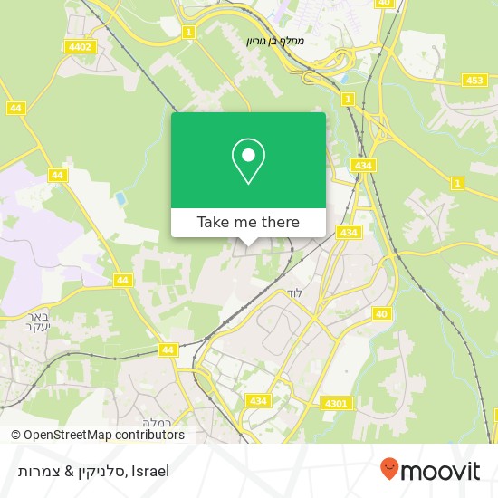 סלניקין & צמרות map