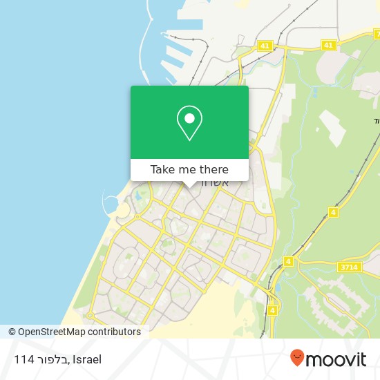 בלפור 114 map