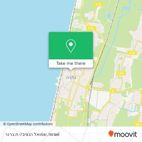 שמואל הנציב/י.ח.ברנר map