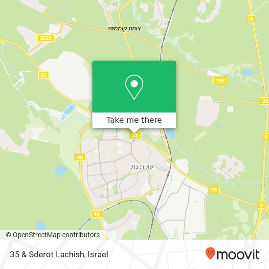 Карта 35 & Sderot Lachish