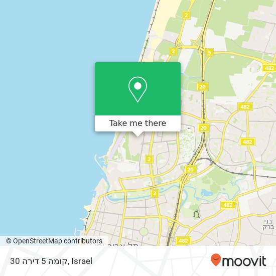 קומה 5 דירה 30 map