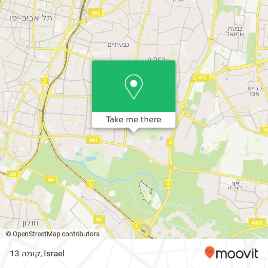 קומה 13 map