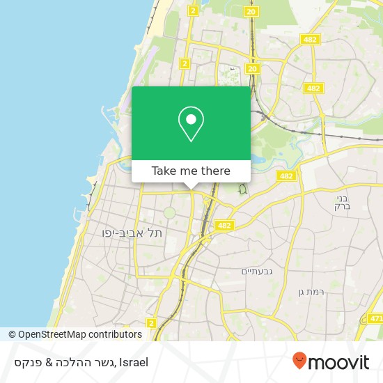 גשר ההלכה & פנקס map