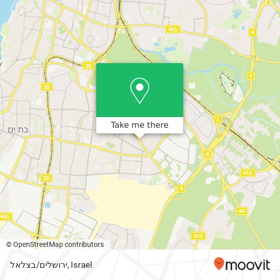 Карта ירושלים/בצלאל
