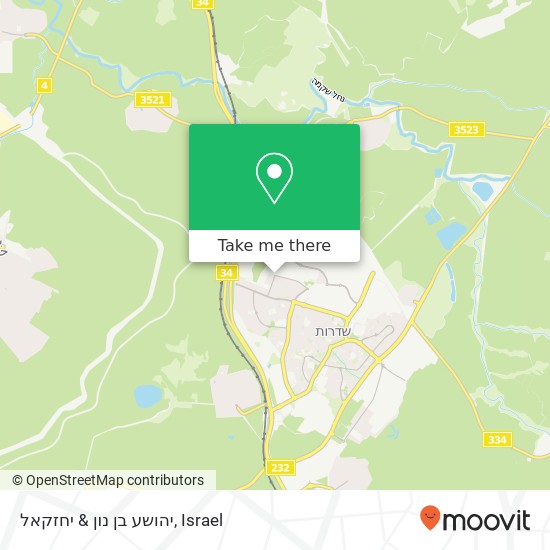 יהושע בן נון & יחזקאל map