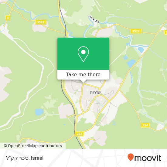 כיכר קק"ל map